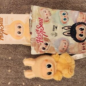 Fluffy Plush Toy with Big Eyes